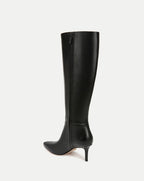 Veronica Beard Lisa Mid-Heel Boot - Black