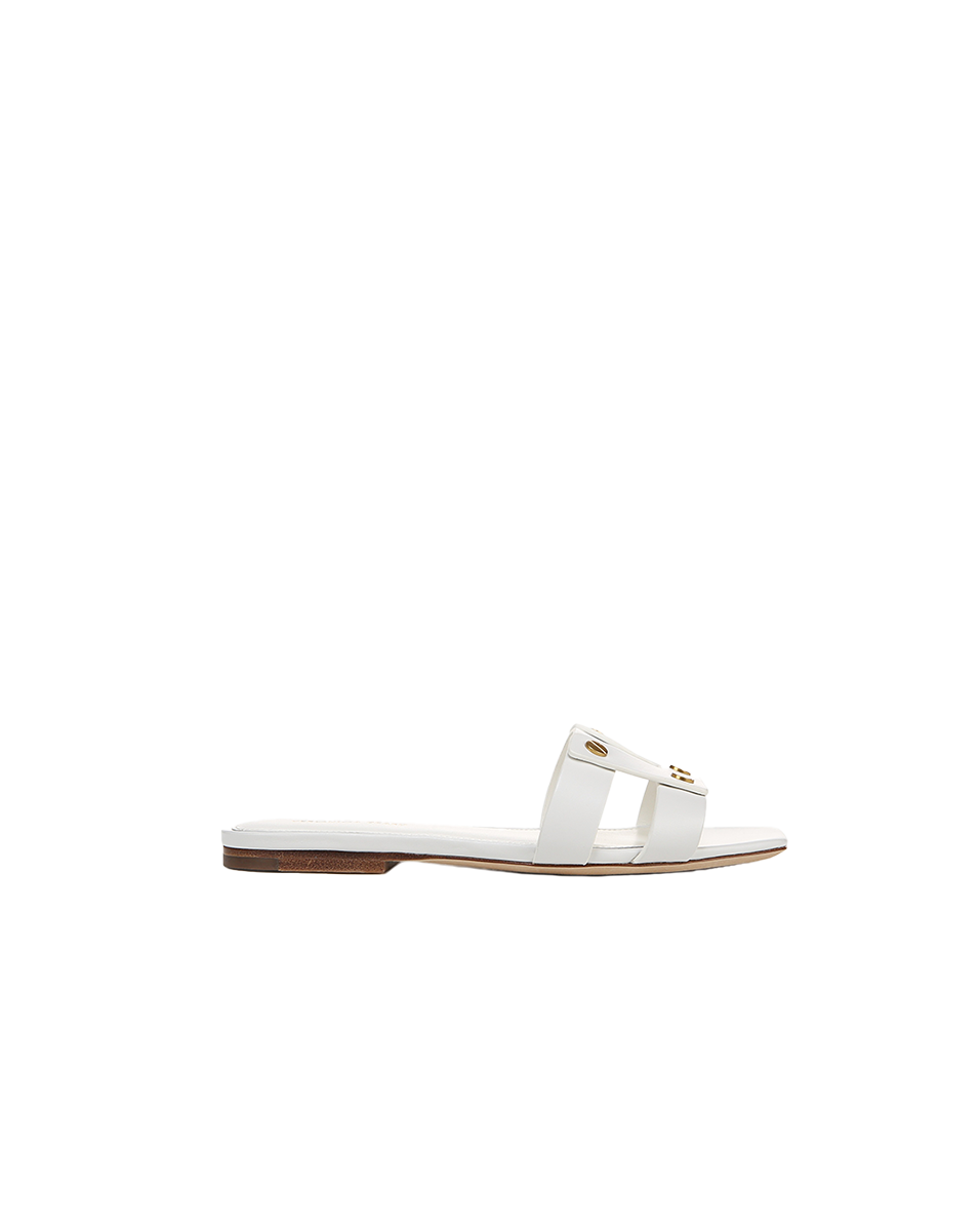 Veronica Beard Via Slide Sandal - Coconut