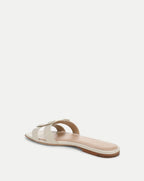 Veronica Beard Via Slide Sandal - Ecru