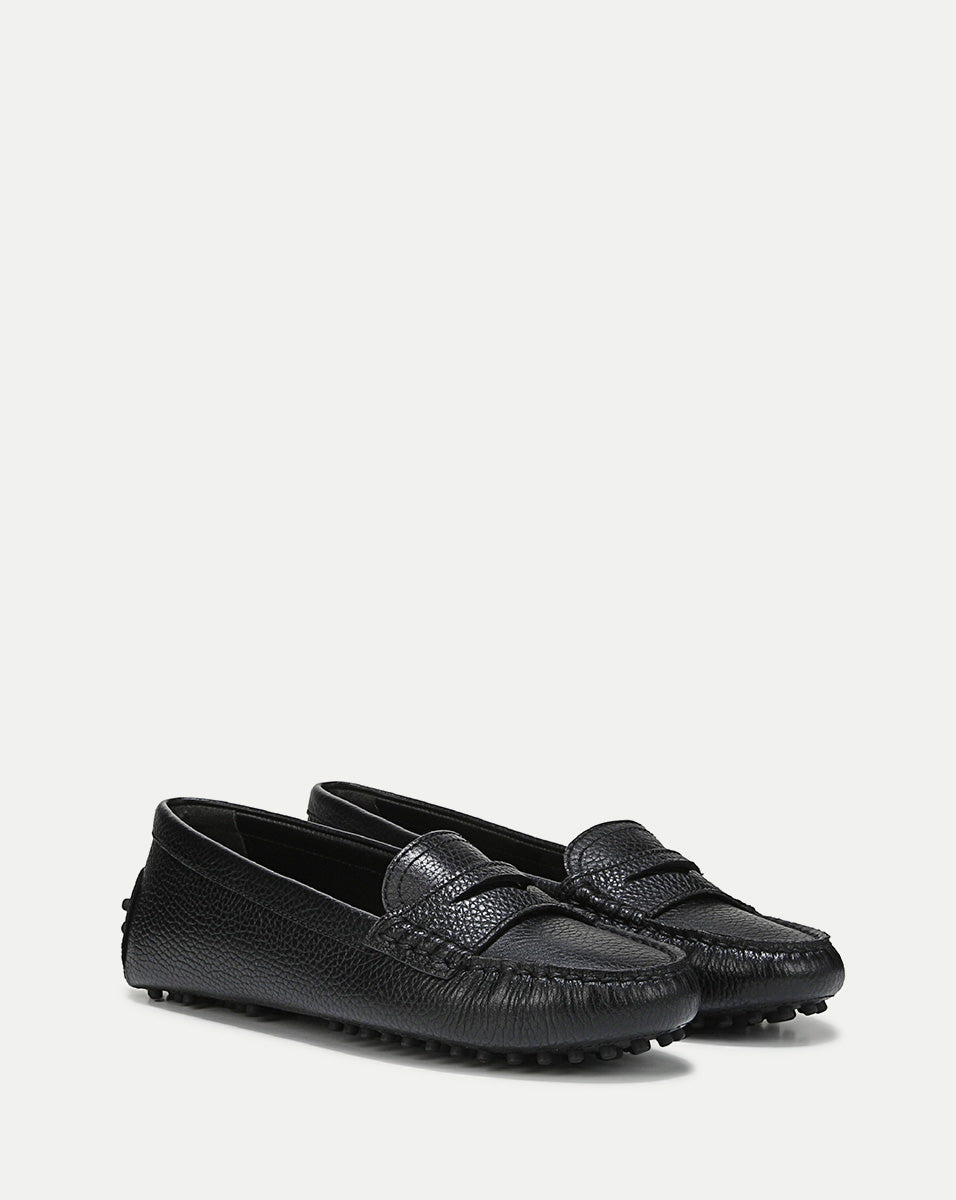 Veronica Beard Jia Driving Loafer - Black