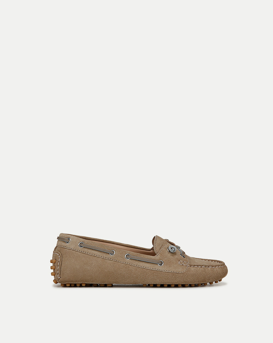 Veronica Beard Jia Boating Loafer - Sand
