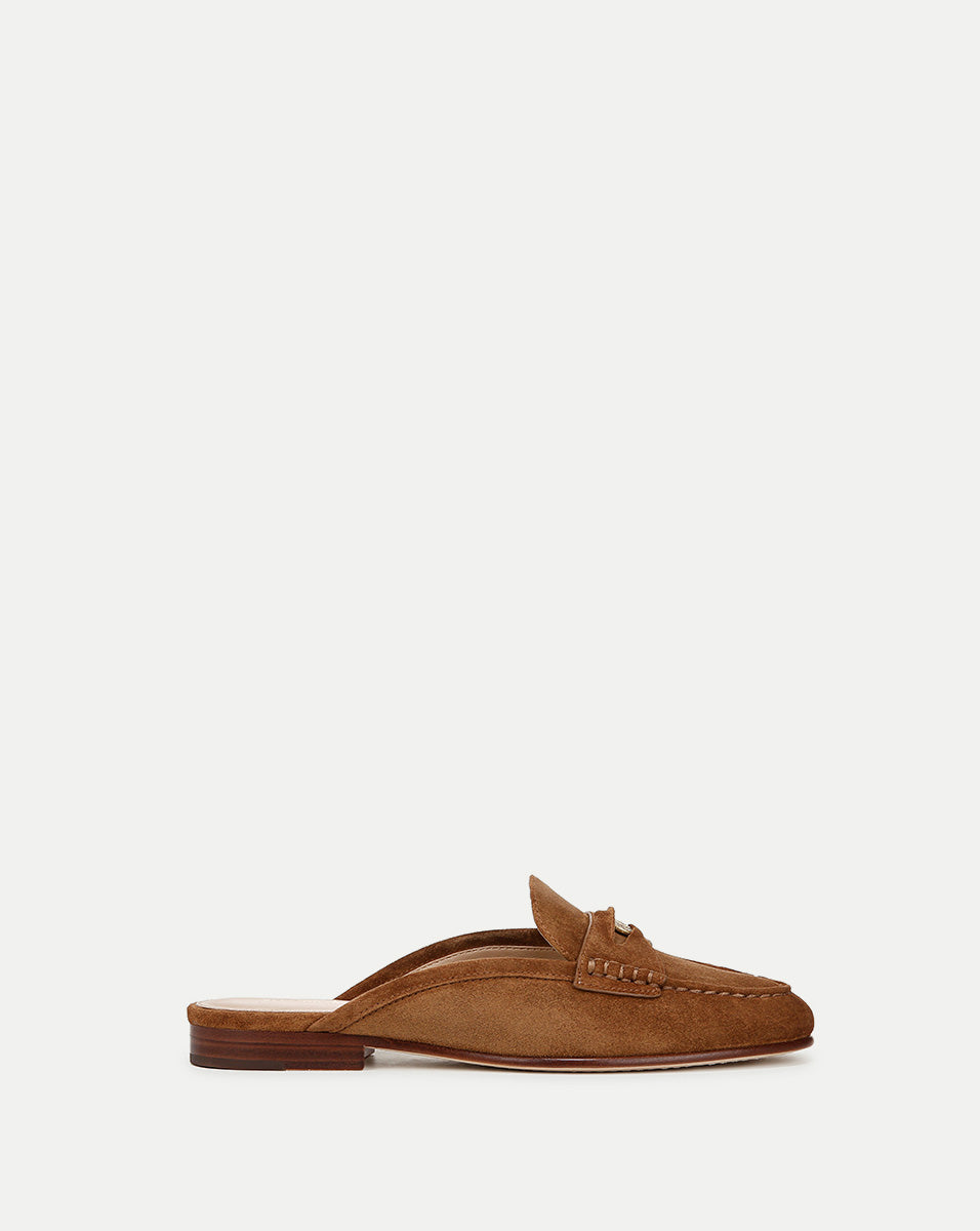 Veronica Beard Penny Suede Mule - Hazelwood