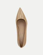 Veronica Beard Rita Leather Pump - Beige