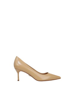 Veronica Beard Rita Leather Pump - Beige