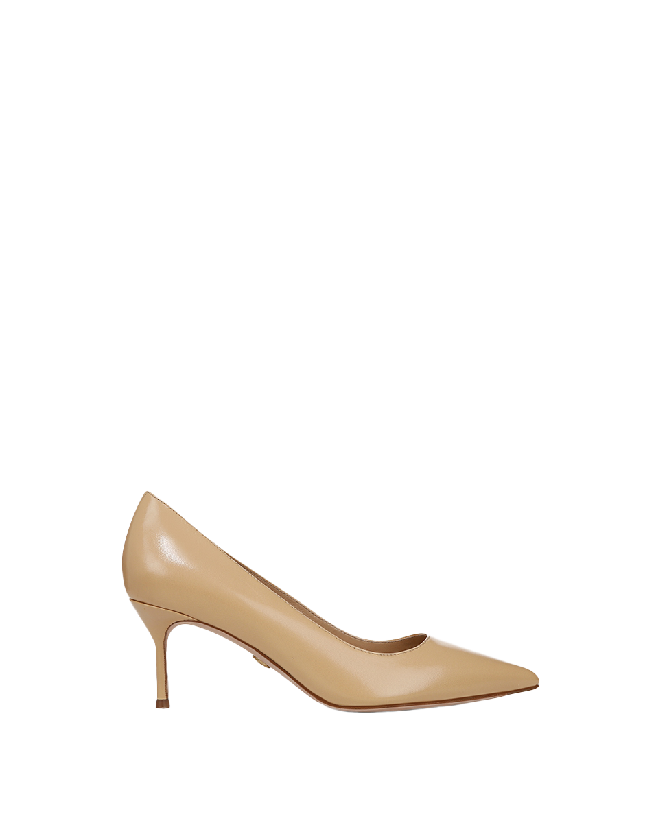 Veronica Beard Rita Leather Pump - Beige
