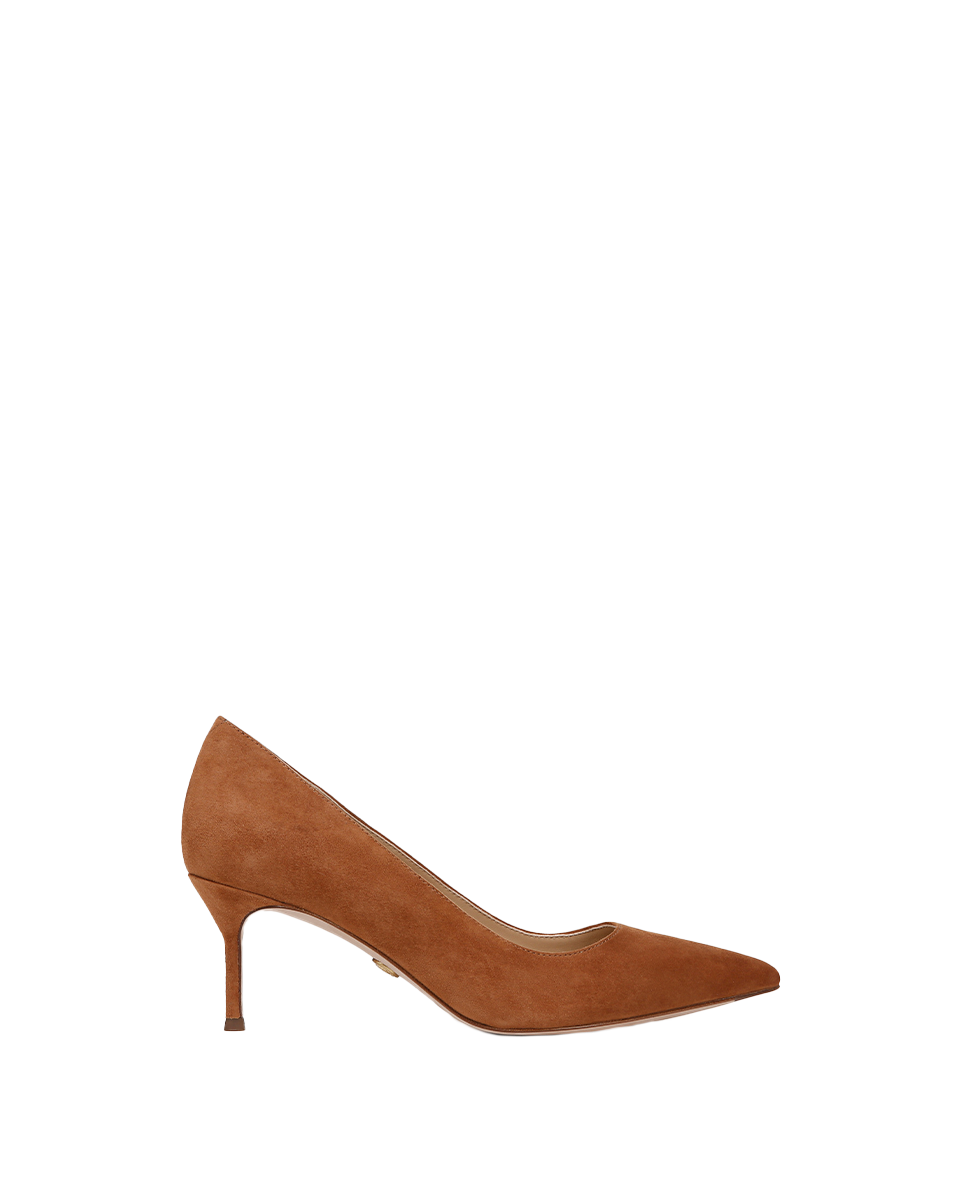 Veronica Beard Rita Suede Pump - Hazelwood