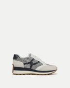 Veronica Beard Valentina Sneaker - Navy/White