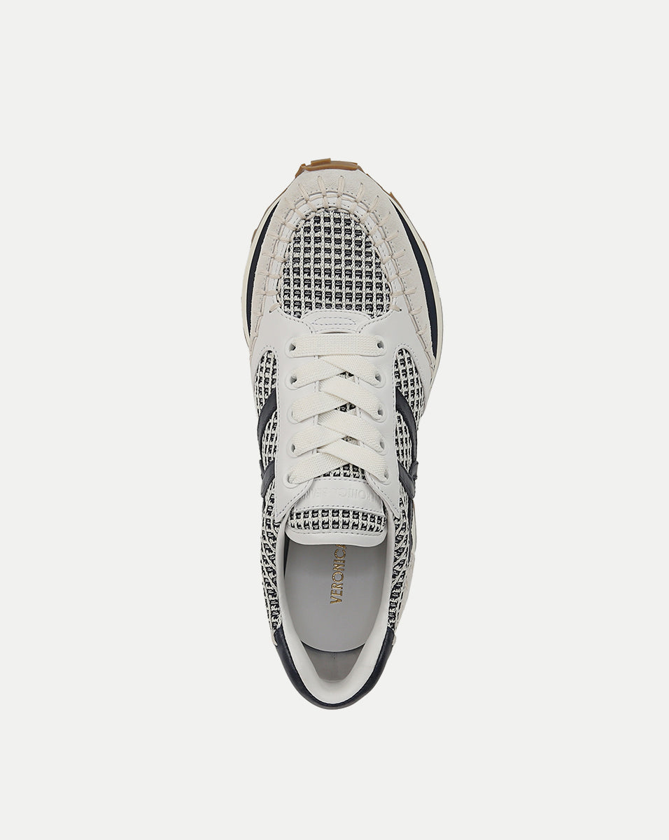 Veronica Beard Valentina Sneaker - Navy/White