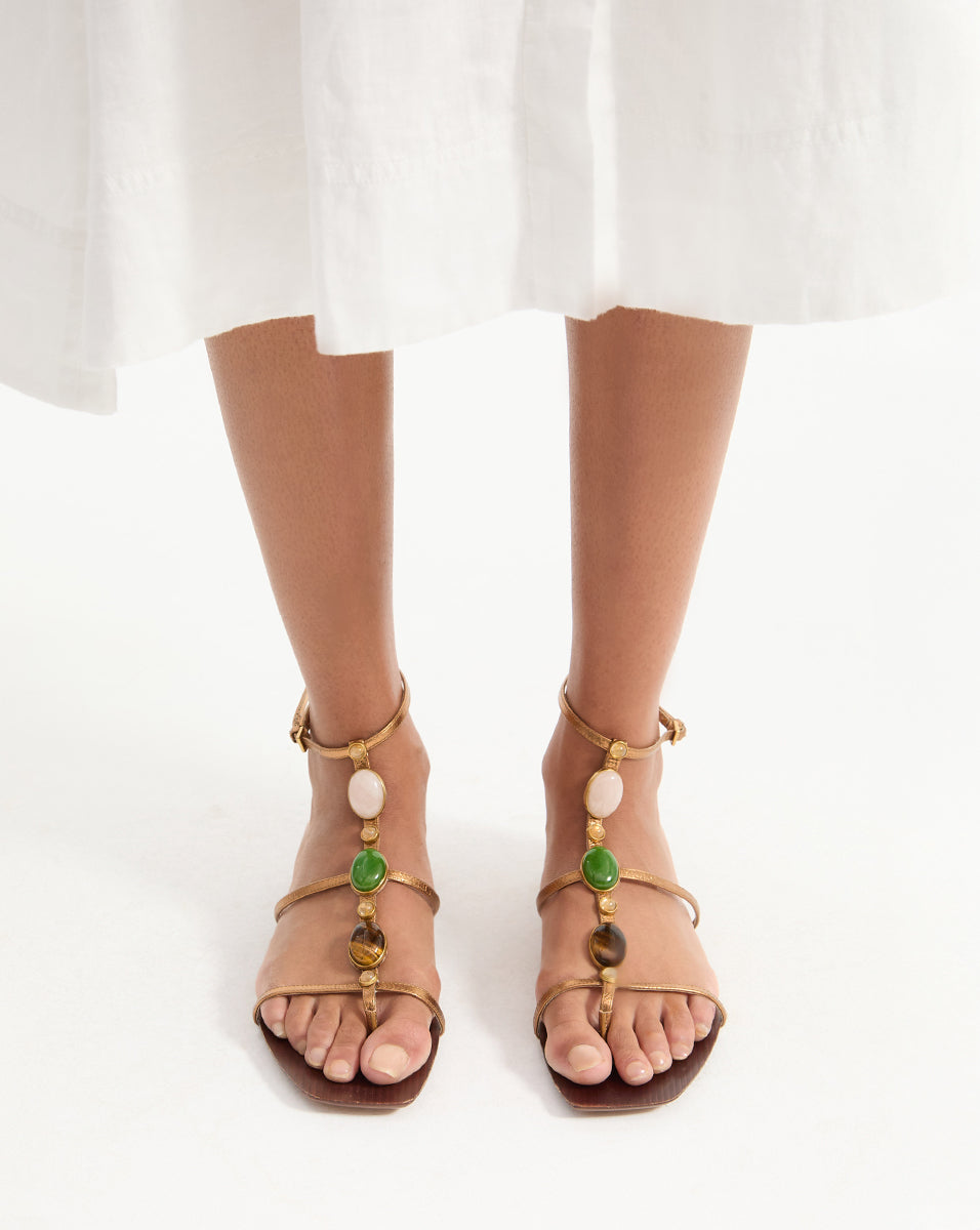 Veronica Beard Alba Gemstone Sandal
