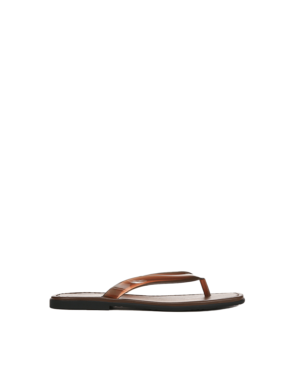 Clea Jelly Flip-Flop Sandal in Hazelwood | Veronica Beard