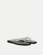 Veronica Beard Clea Jelly Flip-Flop Sandal - Coconut