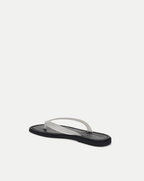Veronica Beard Clea Jelly Flip-Flop Sandal - Coconut