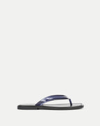 Veronica Beard Clea Jelly Flip-Flop Sandal - Navy