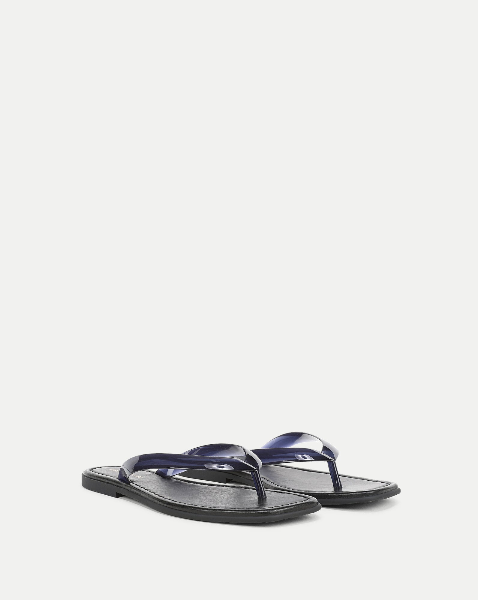 Veronica Beard Clea Jelly Flip-Flop Sandal - Navy