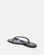 Veronica Beard Clea Jelly Flip-Flop Sandal - Navy