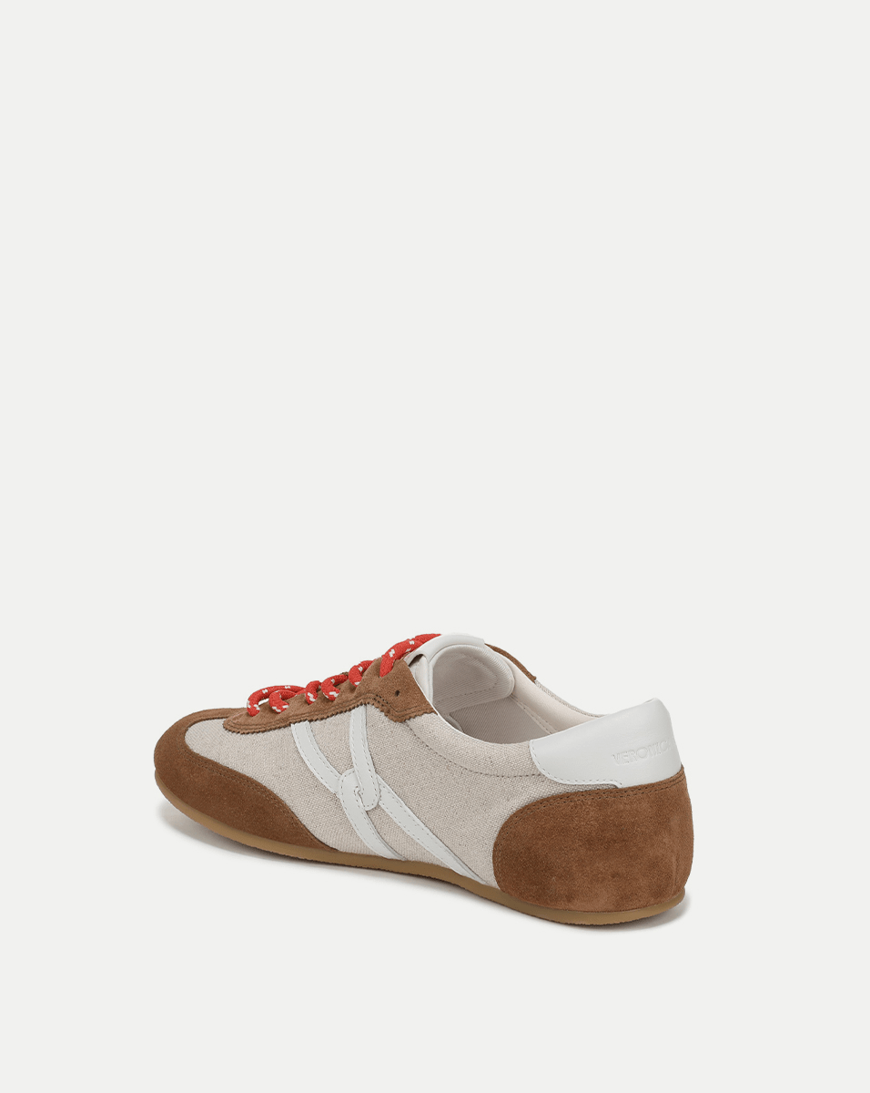 Riviera Sneaker in Sand/Hazelwood | Veronica Beard
