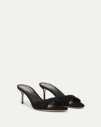 Veronica Beard Tia Suede Sandal - Black