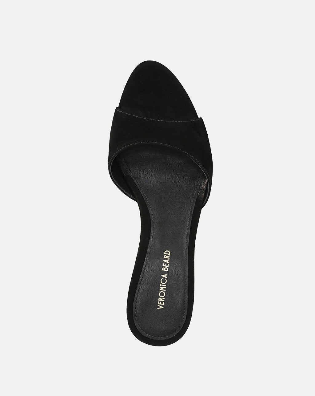 Veronica Beard Tia Suede Sandal - Black