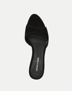 Veronica Beard Tia Suede Sandal - Black