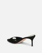 Veronica Beard Tia Suede Sandal - Black