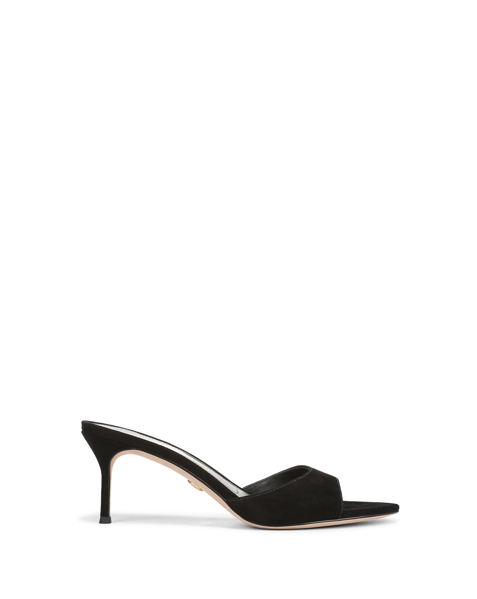 Veronica Beard Tia Suede Sandal - Black
