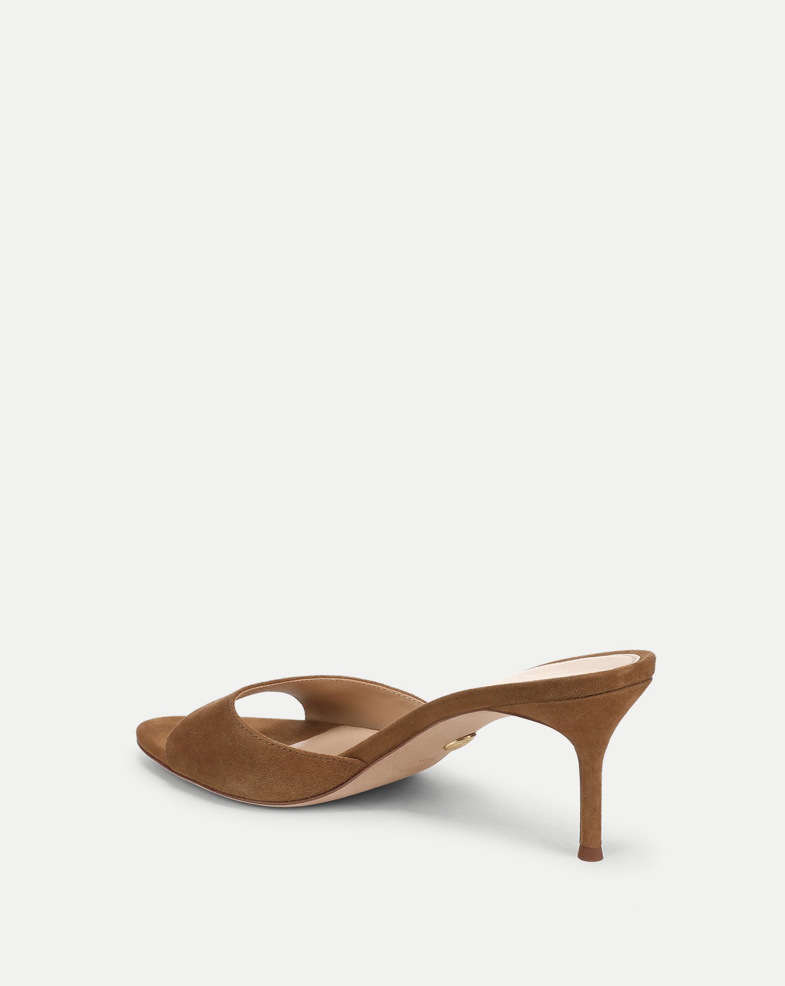 Veronica Beard Tia Suede Sandal - Chestnut
