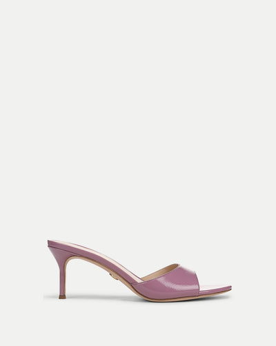 Veronica Beard Tia Leather Sandal - Orchid Haze