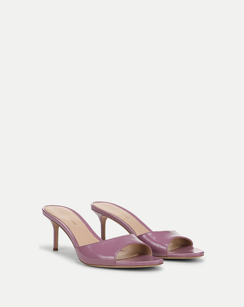 Veronica Beard Tia Leather Sandal - Orchid Haze