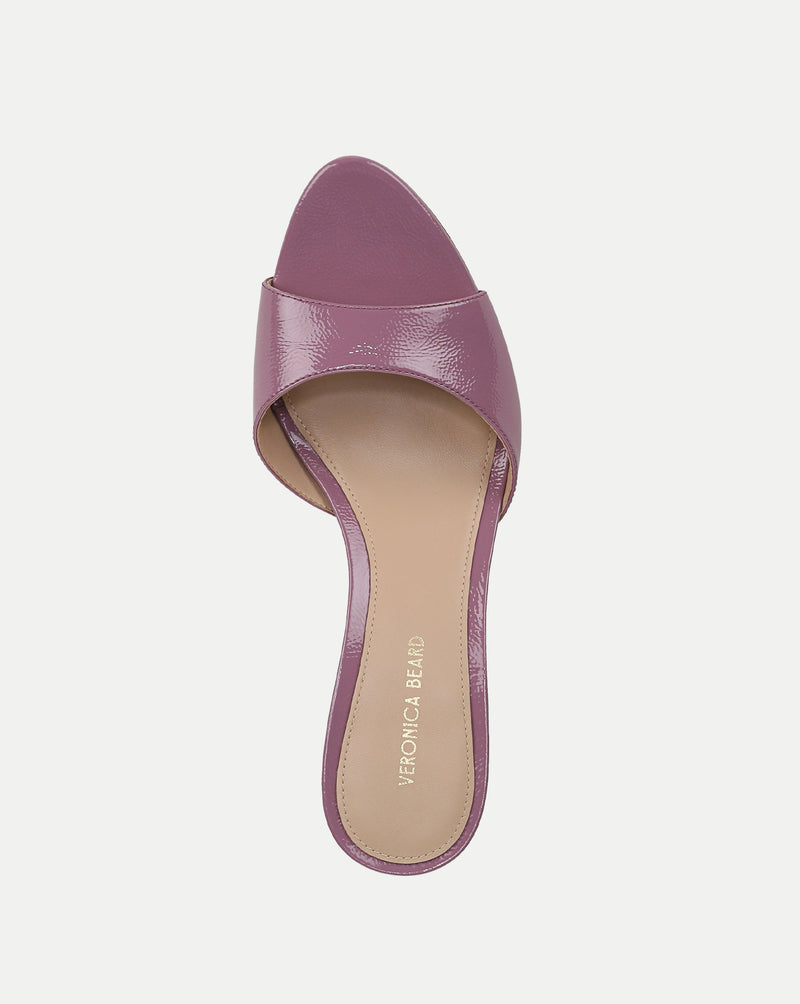 Veronica Beard Tia Leather Sandal - Orchid Haze