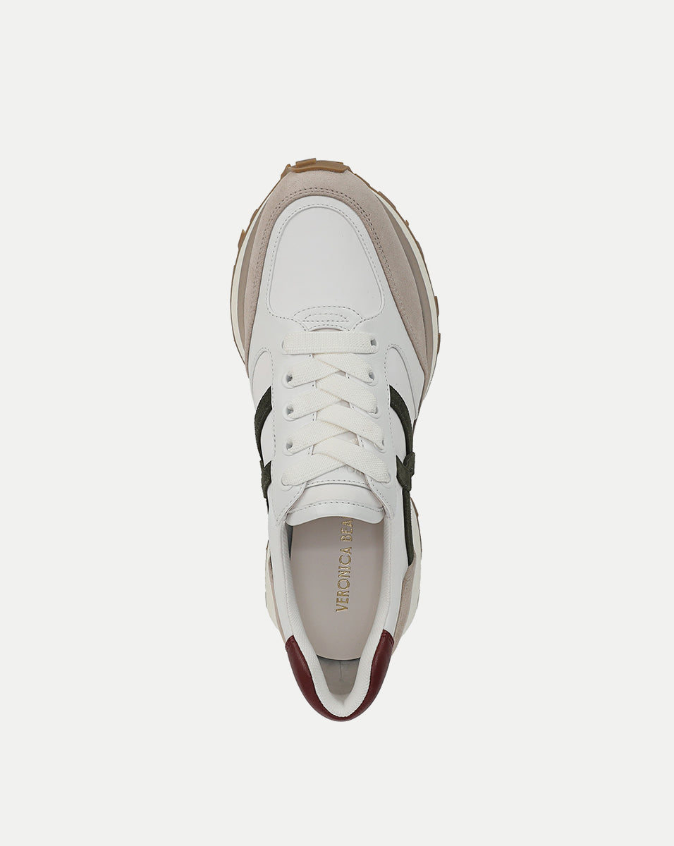 Veronica Beard Valentina Sneaker - Lily/Thyme/Terracotta