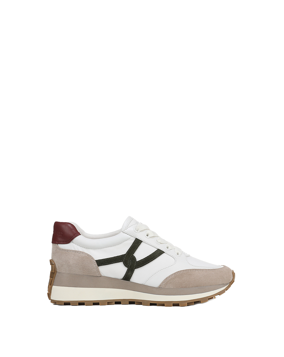 Veronica Beard Valentina Sneaker - Lily/Thyme/Terracotta