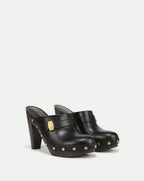 Veronica Beard Giana Platform Clog - Black