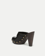 Veronica Beard Giana Platform Clog - Black