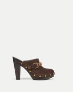 Veronica Beard Giana Platform Clog - Espresso