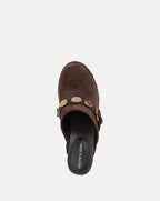 Veronica Beard Giana Platform Clog - Espresso