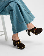 Veronica Beard Giana Platform Clog - Espresso