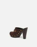 Veronica Beard Giana Platform Clog - Espresso