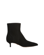 Veronica Beard Lisa Kitten-Heel Ankle Boot - Black