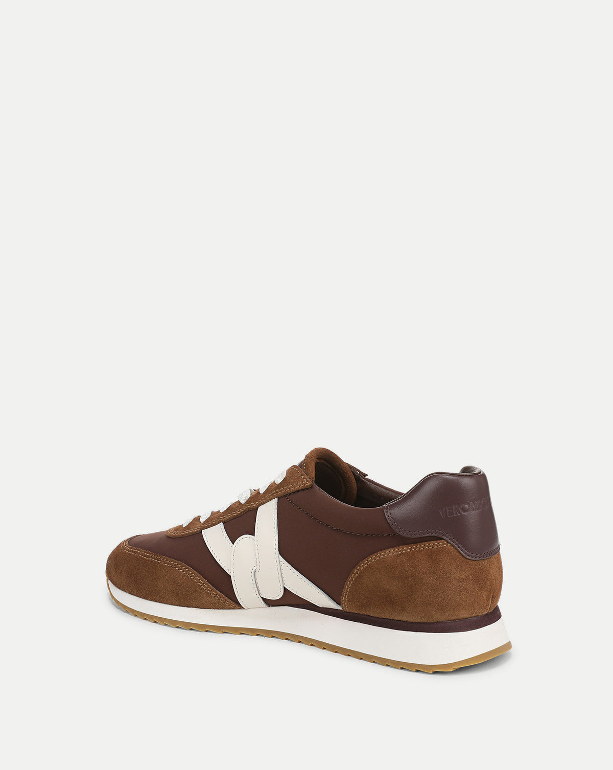 Veronica Beard Penrose Sneaker - Chocolate/Hazelwood/Raisin