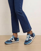 Veronica Beard Penrose Sneaker - Navy/Mare/Lily