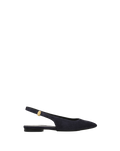 Veronica Beard Shina Slingback Flat - Navy
