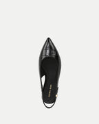 Veronica Beard Shina Slingback Flat - Black