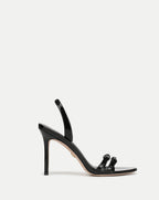 Veronica Beard Austin Belted Sandal - Black