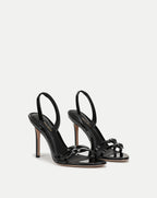 Veronica Beard Austin Belted Sandal - Black