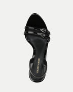 Veronica Beard Austin Belted Sandal - Black