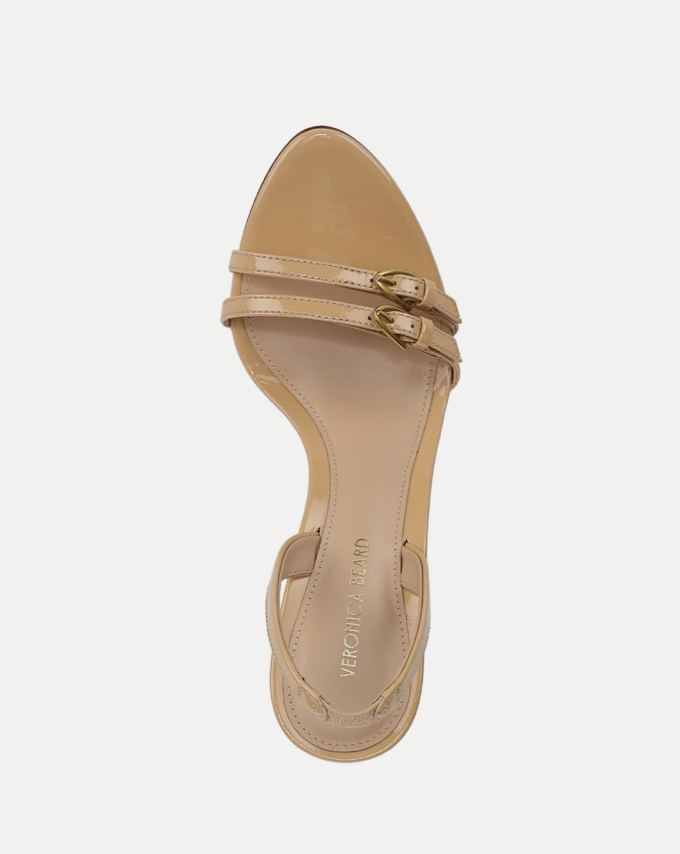 Veronica Beard Austin Belted Sandal - Sand