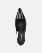 Veronica Beard Cashel Slingback Heel - Black Leather