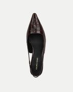 Veronica Beard Cashel Slingback Heel - Chocolate