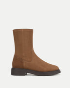 Veronica Beard Creswell Shearling Mid-Calf Boot - Hazelwood