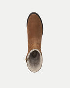 Veronica Beard Creswell Shearling Mid-Calf Boot - Hazelwood